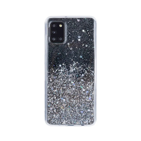 CARATULA GLAM STARS SAMSUNG A31 TRANSPARENTE