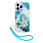 CARATULA GLAM LILY STRAP IPHONE 11 AZUL
