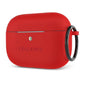 KIT DE FUNDA Y ACCESORIOS PARA AIRPODS PRO ROJO 12-0004015R