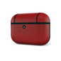 KIT DE FUNDA Y ACCESORIOS PARA AIRPODS PRO LEATHER LAVA RED 12-0004023R