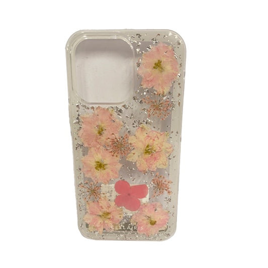 CARATULA AERO REAL FLOWERS IPHONE 13 PRO ROSEY PINK 33-0337003