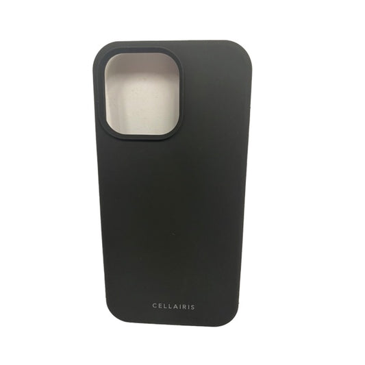 CARATULA SILICON IPHONE 13 PRO NEGRA MATTE 84-0030001