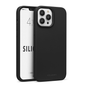 CARATULA SILICON IPHONE 13 PRO MAX/12 PRO MAX NEGRA MATTE 84-0040001