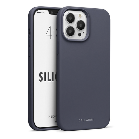 CARATULA SILICON IPHONE 13 PRO MAX/12 PRO MAX NAVY MATTE 84-0040002