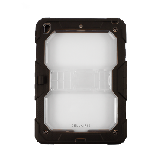 ESTUCHE RAPTURE RUGGED IPAD 7/8/9 10.2/PRO 10.5/AIR 3 TRANSPARENTE/NEGRA 07-0050059