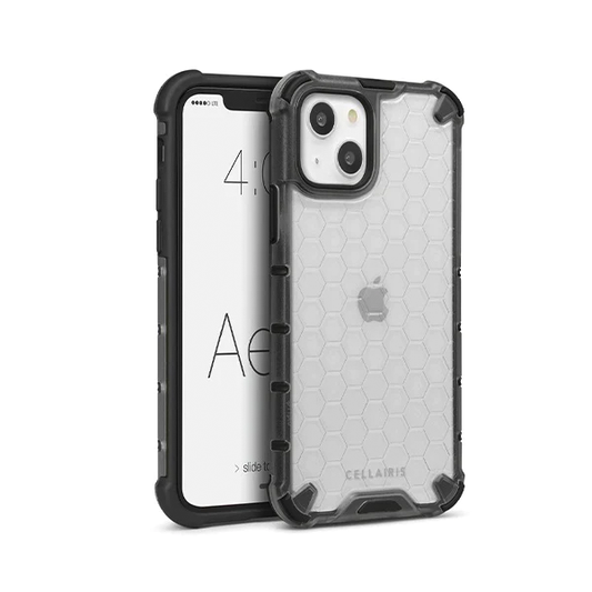 CARATULA HONEYCOMB IPHONE 14 PRO TRANSPARENTE 33-0350003