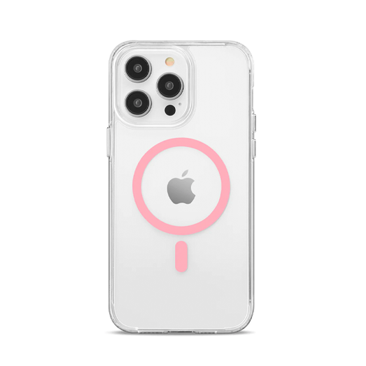 CARATULA SHOWCASE SLIM HALO MAGSAFE IPHONE 15 PRO ROSA 40-0074004R