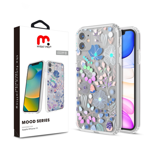 CARATULA MOOD IPHONE 11 COLORFULL FLOWERS MYBAT PRO