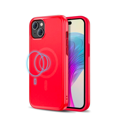 CARATULA FUSE MAGSAFE IPHONE 15/14/13 ROJA MYBAT PRO