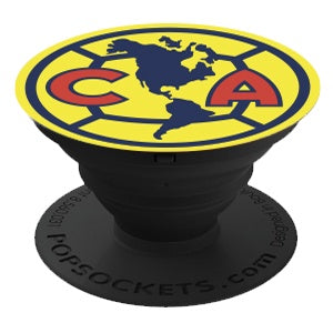 SUJETADOR POPSOCKETS LIGA MX AMERICA ESCUDO AMARILLO (6697203957968)