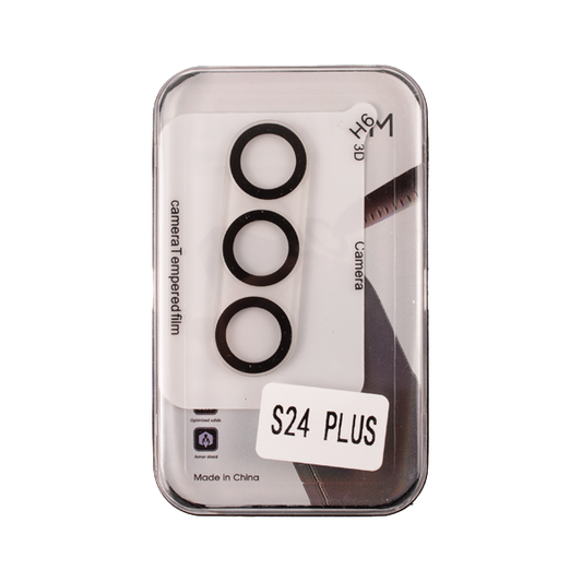 PROTECTOR CAMARA CRISTAL TEMPLADO SAMSUNG S25/S24 PLUS TRANSPARENTE