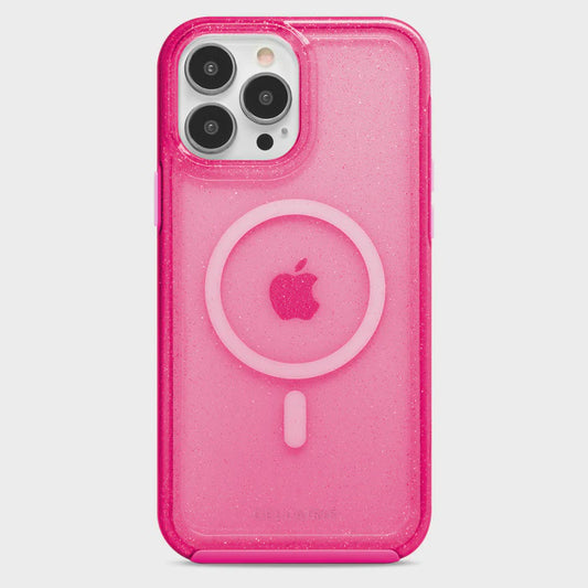 CARATULA LA HORNET GLITTER MAGSAFE IPHONE 15 PRO MAX ROSA 34-0180003R