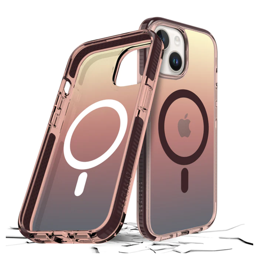 CARATULA SAFETEE FLOW + MAG IPHONE 15/14/13 DESERT PRODIGEE