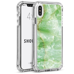 CARATULA SHOWCASE IPHONE XS MAX MARBLE JADE GREEN 40-0008046 (6697198092496)