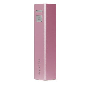 CARGADOR PORTATIL POWER BANK 2600 mAh CELLAIRIS ROSA 02-0030206 (6697189605584)