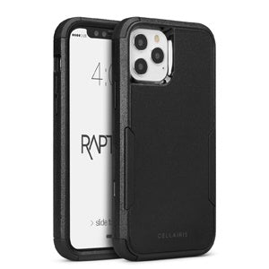 ESTUCHE RAPTURE V2 IPHONE 12/12 PRO NEGRO 83-0002005 (6697278996688)