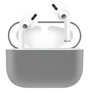 FUNDA SILICON AIRPODS PRO GRIS (6696982773968)
