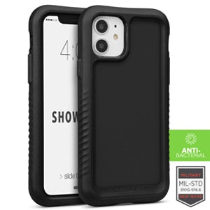 CARATULA SHOWCASE GRIP IPHONE 12 MINI NEGRO 40-0033002 (6696937259216)