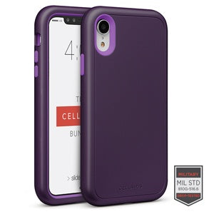 CARATULA RAPTURE ELITE IPHONE XR MORADA MATTE 81-0011008 (6697179644112)