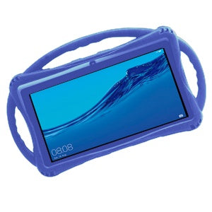 FUNDA UNIVERSAL SILICON WHEEL PARA TABLET DE 7 IN AZUL (6696968487120)