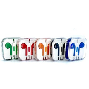 AUDIFONOS MANOS LIBRES COLORES C/EMPAQUE (6698135584976)
