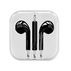 AUDIFONOS MANOS LIBRES 3.5mm METALICOS NEGRO (6697248850128)
