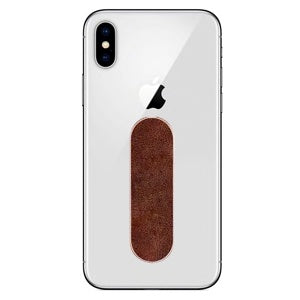 SUJETADOR PARA CELULAR MOMO STICK CURVIPIEL CAFE (6697038545104)