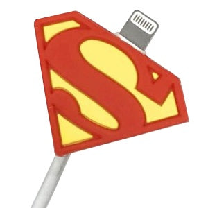 PROTECTOR DE CABLES LOGO SUPERMAN