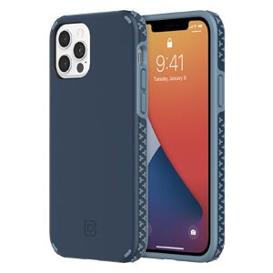 CARATULA GRIP IPHONE 12/12 PRO NAVY INCIPIO (6697251930320)